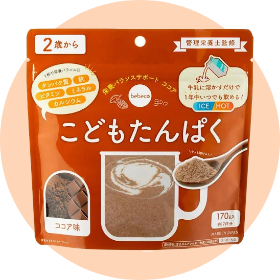 こどもたんぱく　ココア味